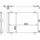 Kondensator, Klimaanlage BEHR AC 447 000S
