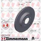 ZIMMERMANN Bremsscheibe 400.5567.20 Coat Z