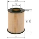 Luftfilter F 026 400 492