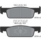 Bremsbelagsatz Renault P. Clio 12- Ko A 15/16/Logan 12 2570201