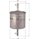 MAHLE Kraftstofffilter KL 257