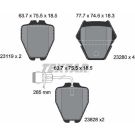 Bremsbelagsatz Vw S. A8 (8St) 2311901