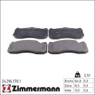 ZIMMERMANN Bremsbeläge 24316.170.1