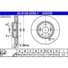 Bremsscheibe Hyundai P.Ix35/I40/Tuscon/Sonata 04 24.0128-0256.1