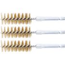 BGS Messingbürste 18 mm Antrieb Außensechskant 6,3 mm (1/4 ) 3-tlg 3078-18-M