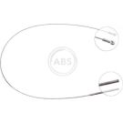 A.B.S. Handbremsseil Seilzug Festellbremse K11165