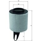 MAHLE Luftfilter LX 1650