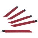 SäGeblatt Fr SäBelsäGe Bi-Metal, Stahl, 14 Tpi X 152 mm, Set 5 Stk S922BF