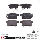 ZIMMERMANN Bremsbeläge 24435.150.1