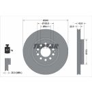 Bremsscheibe 92342603 Bremsscheibe 92342603