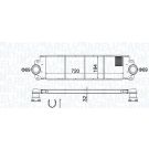 MAGNETI MARELLI Ladeluftkühler 351319204200