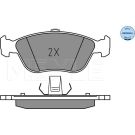 Bremsbelagsatz Volvo P. C70/S70/V70 2,0-2,4 95-05 MEYLE-ORIGINAL: True to OE 252149219