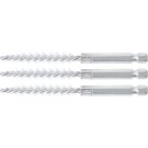 BGS Nylonbürste 9 mm Antrieb Außensechskant 6,3 mm (1/4 ) 3-tlg 3078-9-N