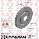 ZIMMERMANN Bremsscheibe 200.2527.20 Coat Z