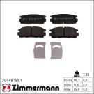 ZIMMERMANN Bremsbeläge 24498.155.1