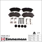 ZIMMERMANN Bremsbeläge 29200.205.2