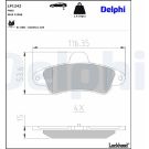 DELPHI Bremsbeläge LP1242