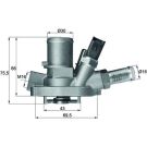 Integralthermostat TI 147 80