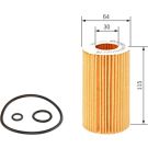 Ölfilter MERCEDES C,E,M,G,V JEEP Grand Cher 1457437001