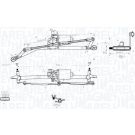 Wischermotor vorne 64012005011