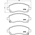 BREMBO Bremsklötze VA P 78 009