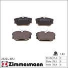 ZIMMERMANN Bremsbeläge 23224.165.1