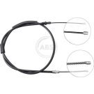 A.B.S. Handbremsseil Seilzug Festellbremse K10297