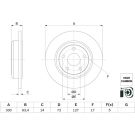 Bremsscheibe JEEP Grand Cherokee 04 0 986 479 F89