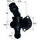 Integralthermostat AUDI A4,A6 2.0 TFSI 04 BEHR TI 7 87