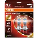 OSRAM H7 12V 55W PX26d NIGHT BREAKER® 220 +220% 2 St 64210NB220-2HB