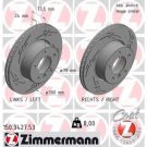 ZIMMERMANN Bremsscheibe 150.3427.53 ZIMMERMANN Bremsscheibe 150.3427.53