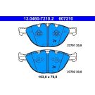 Bremsbelagsatz Bmw P. E60/E61/E65/E63 3,0-6,0 04-10 13.0460-7210.2
