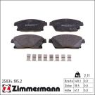 ZIMMERMANN Bremsbeläge 25034.185.2