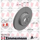 ZIMMERMANN Bremsscheibe 150.2951.32 FORMULA F