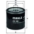 MAHLE Ölfilter OC 90