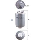 MAHLE Kraftstofffilter KL 476D