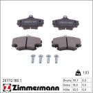 ZIMMERMANN Bremsbeläge 20772.180.1