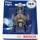 H4 12V 60/55W PURE LIGHT BOSCH KFZ-GLUEHLAMPE, 1Stk-Blister Pure Light BL 1987301001
