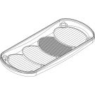 Thule EuroRide Lamp Glass Left 1500050716 Thule EuroRide Lamp Glass Left 1500050716