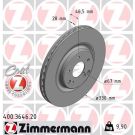 ZIMMERMANN Bremsscheibe 400.3646.20