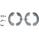 Bremsbacken Suzuki Swift 91039001