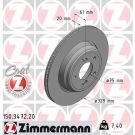 11 482 080 Bremsscheibe HA 150.3472.20