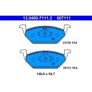 Bremsbelagsatz Vw P. A3/Bora/Golf 4/Polo/Octavia/Fabia/Ibiza Ohne Sensor 13.0460-7111.2