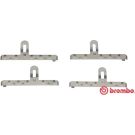 BREMBO Zubehörsatz, Scheibenbremsbelag A 02 303 PRIME LINE
