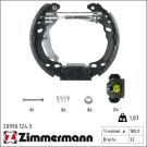 ZIMMERMANN Bremsbacken 20990.124.3