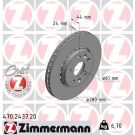 ZIMMERMANN Bremsscheibe 470.2437.20 Coat Z