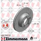 ZIMMERMANN Bremsscheibe 460.1583.20 ZIMMERMANN Bremsscheibe 460.1583.20