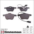 ZIMMERMANN Bremsbeläge 23269.195.1