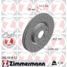80 481 036 Sport Bremsscheibe VA Sport HYUNDAI i40 (17,18 Zoll) 11 SPORT Z 285.3519.52