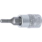 BGS Bit-Einsatz Antrieb Innenvierkant 6,3 mm (1/4 ) Innensechskant 3 mm 2497